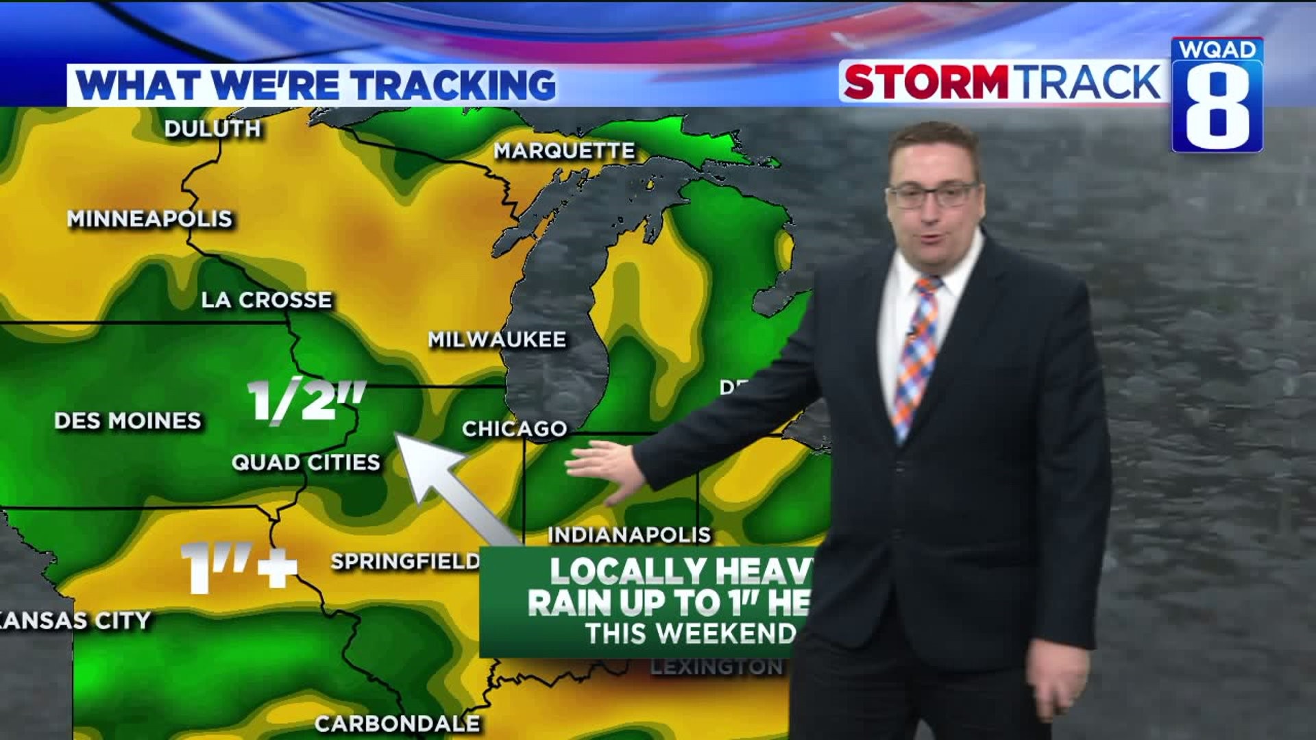 Tracking another strong storm system for the weekend