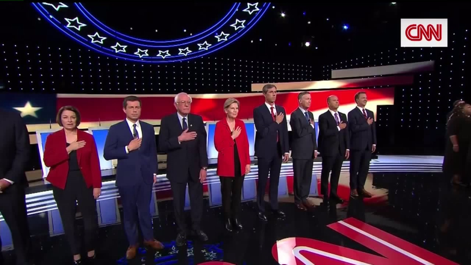First night of the second round of debates
