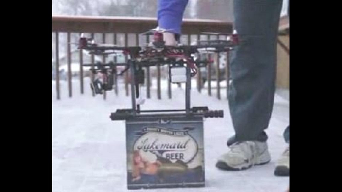 Beerdelivery drone grounded by FAA