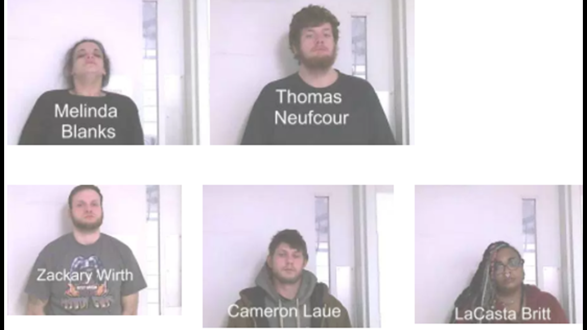 Kewanee Police raid home, arrest five on drug charges