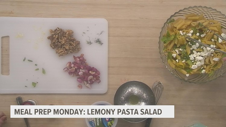 Meal Prep Monday: Lemony Pasta with Roasted Radishes