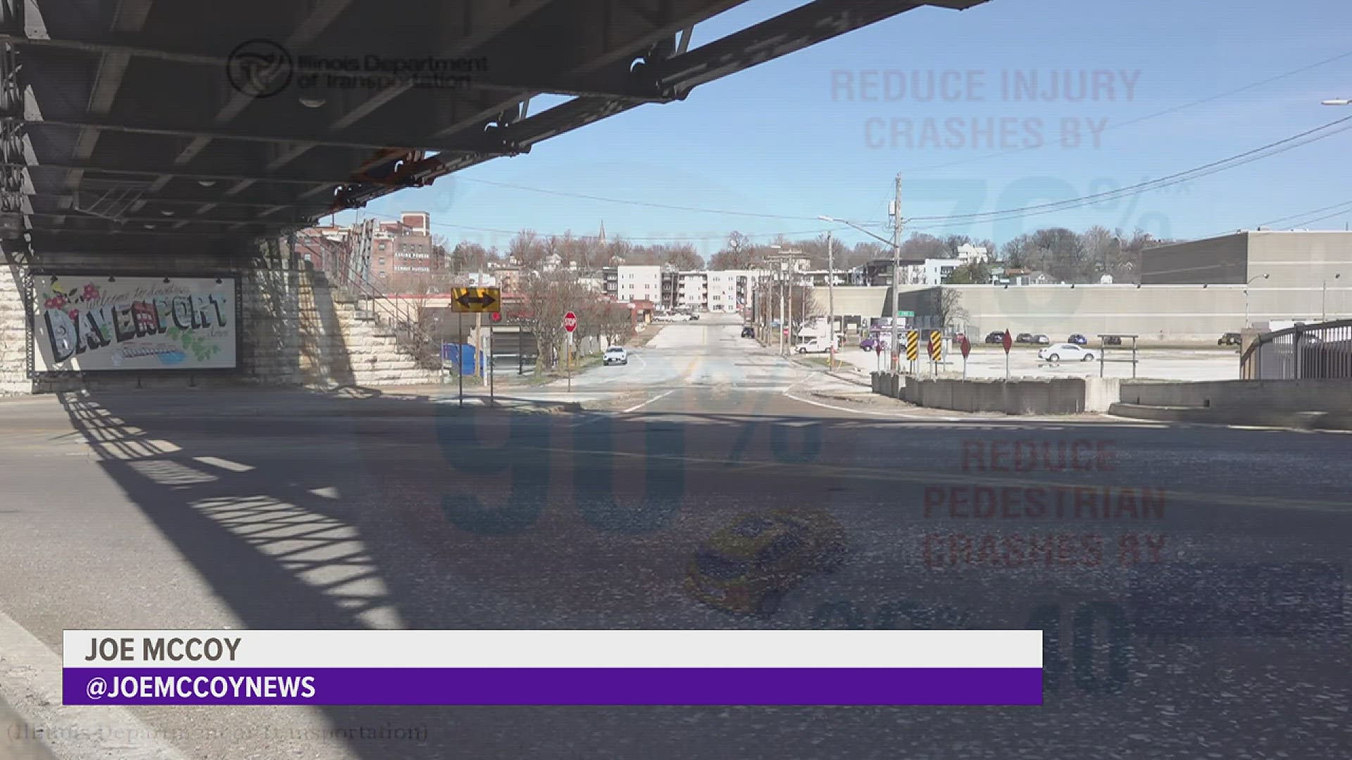 The bridge will be closed during construction, which is expected to be complete in July.