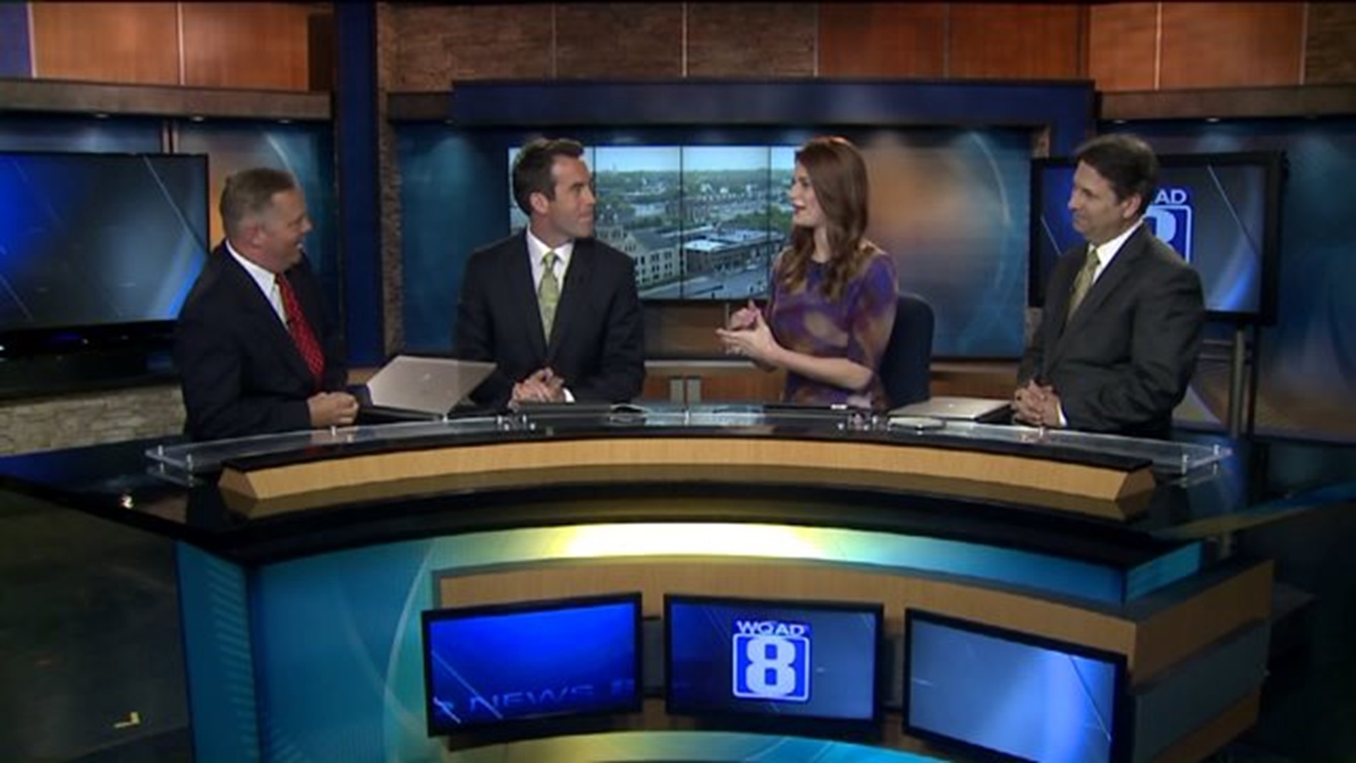 News 8 staff says Good bye and Good luck to Jason Fechner