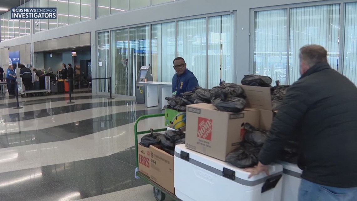 Soup kitchen delivering meals to TSA workers at O'Hare during government shutdown