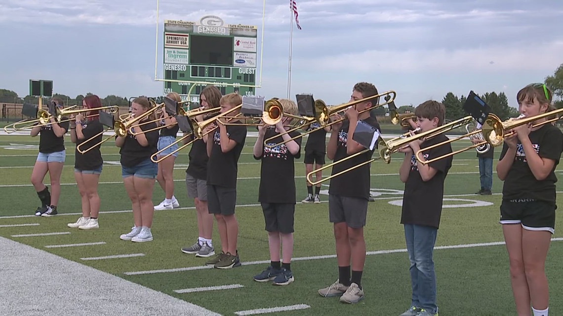 QCA marching bands take to the field at Geneseo's 34th Annual Maple