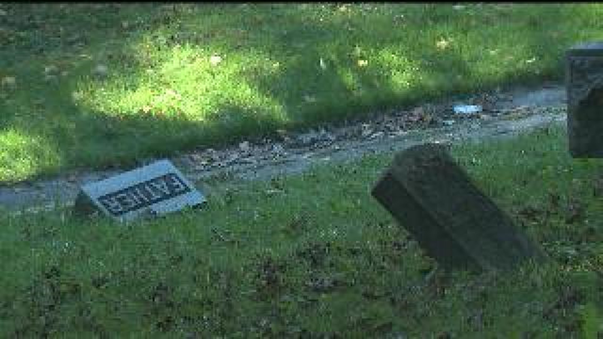 Toppled Tombstones Trouble