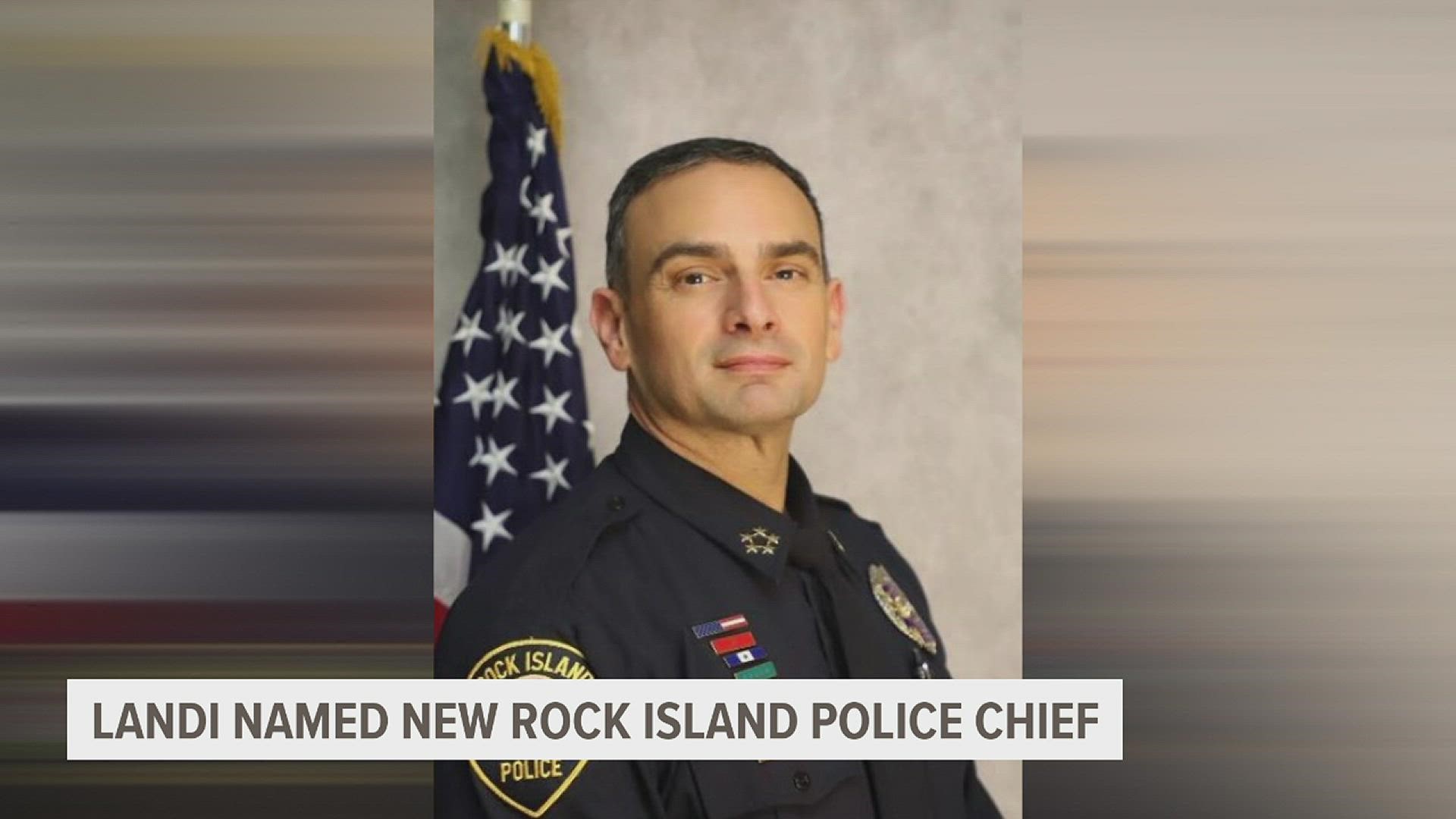 Richard Landi has served with the department for nearly 30 years and became interim chief back in November.