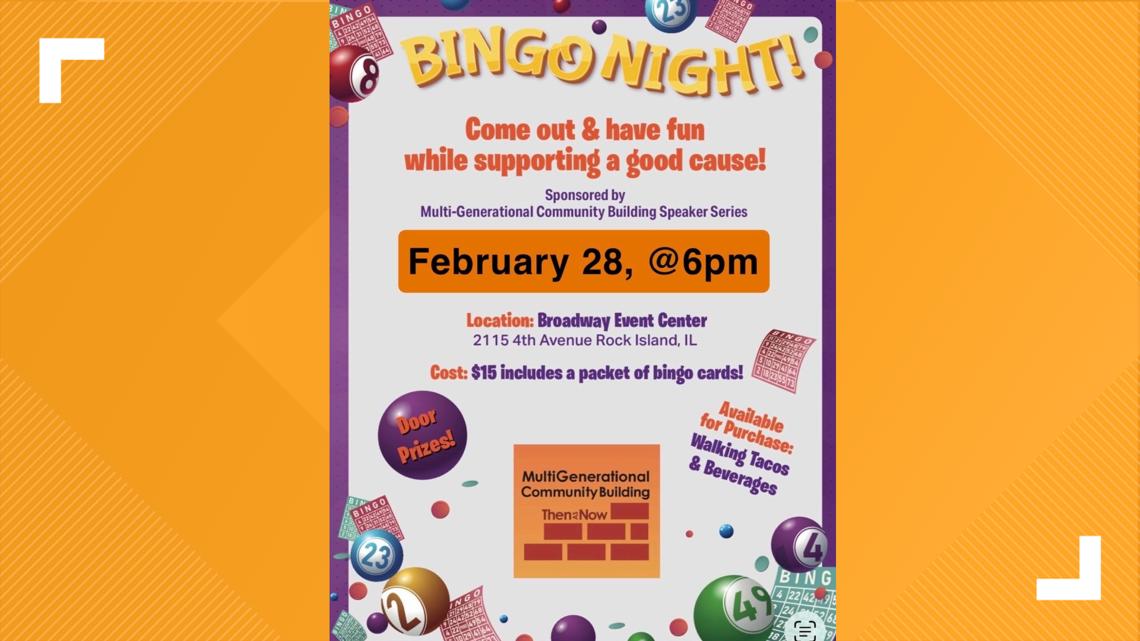 Rock Island bingo night to support cultural career speaking series
