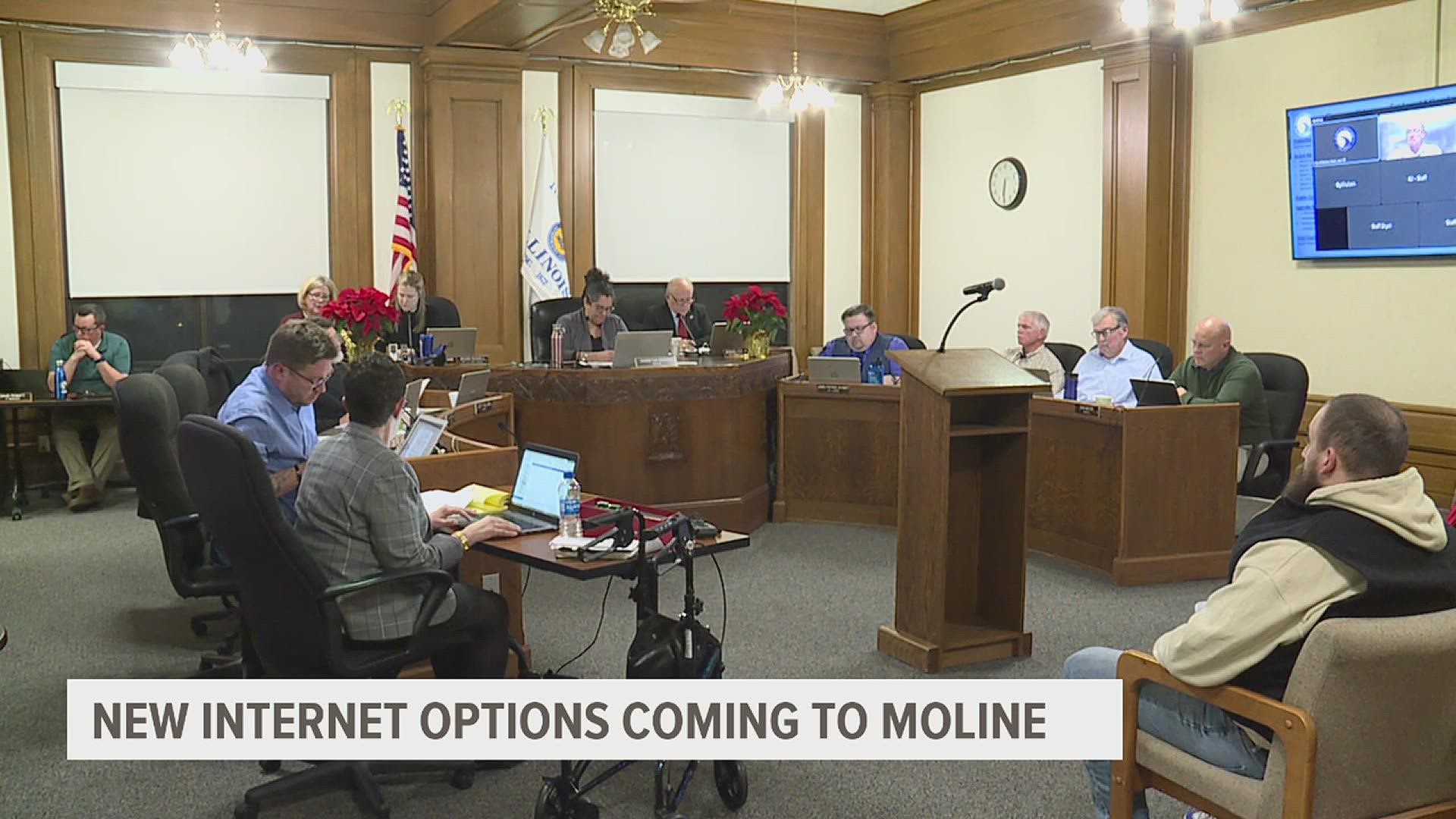 The multi-million dollar project approved by the council Tuesday will provide every neighborhood with fiber internet and won't cost the city anything.