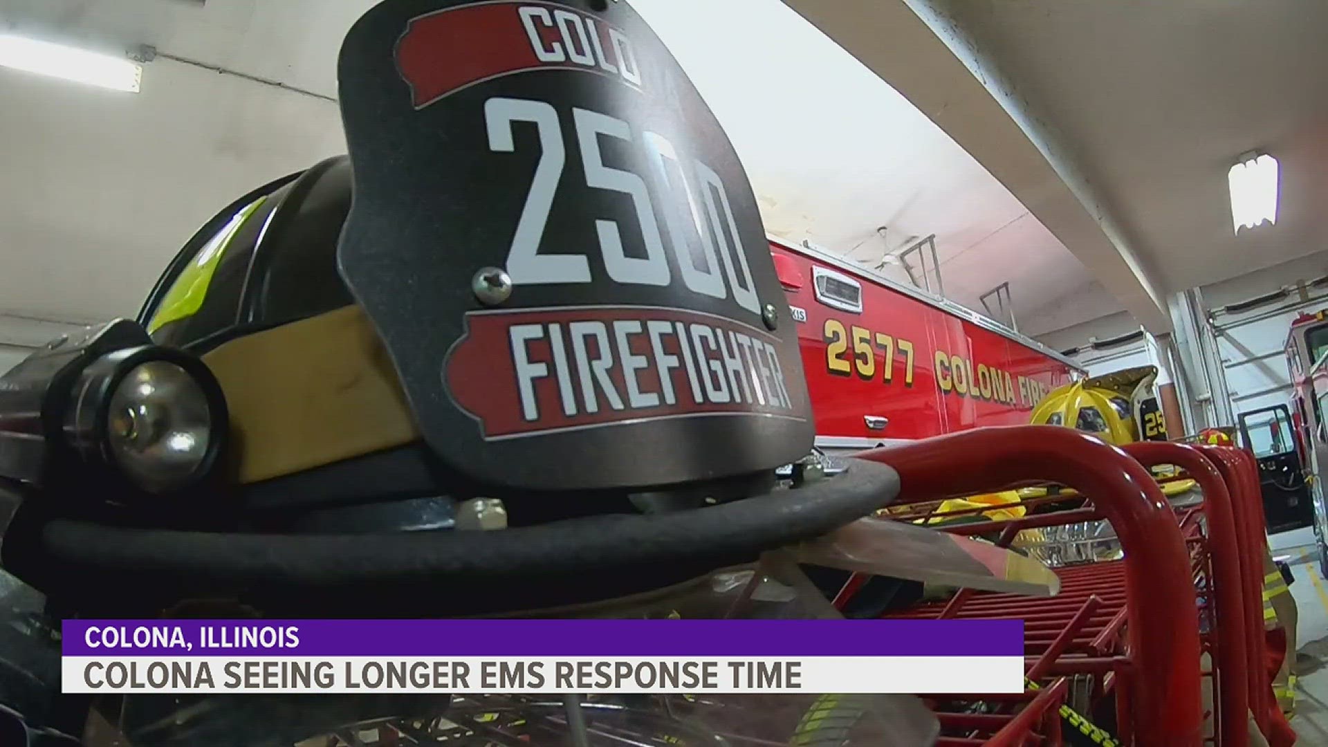 In Colona, a fire department with the capacity to have 32 staff 
 members is down to just 17.