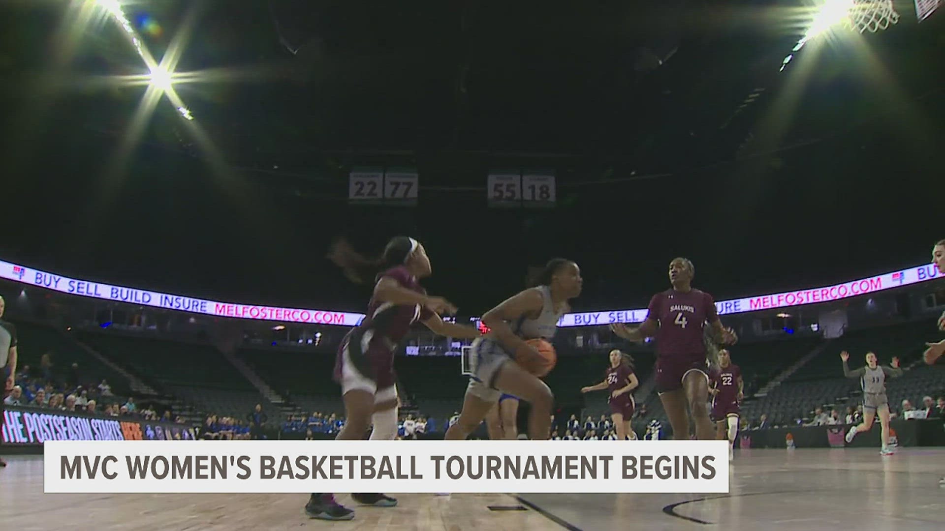 Hoops in the Heartland kicked off Thursday. The tournament champions will earn an automatic bid to the NCAA tournament.