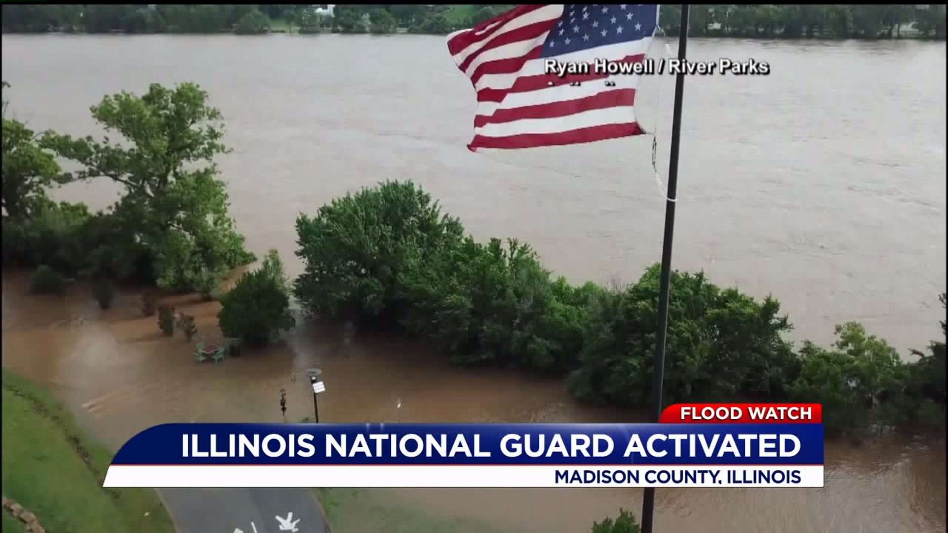 Illinois deploys 200 members of the National Guard to help with state flood response
