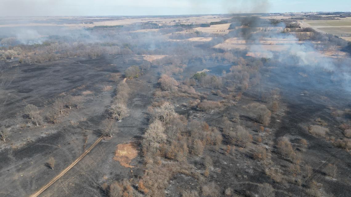 Man charged with arson after fire at Great River State Wildlife Management Area