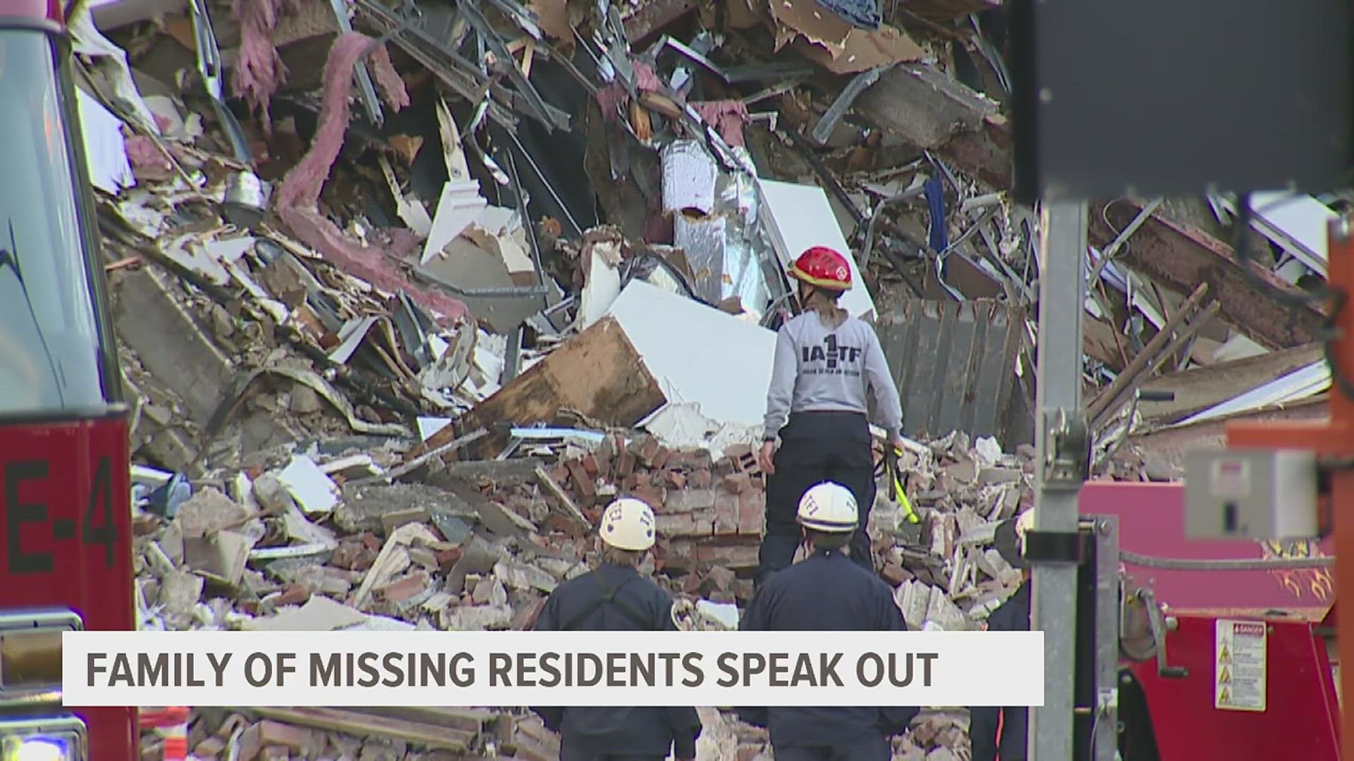 During a Tuesday press conference from the City of Davenport, it was announced that five people remain unaccounted for, two of whom are most likely in the rubble.