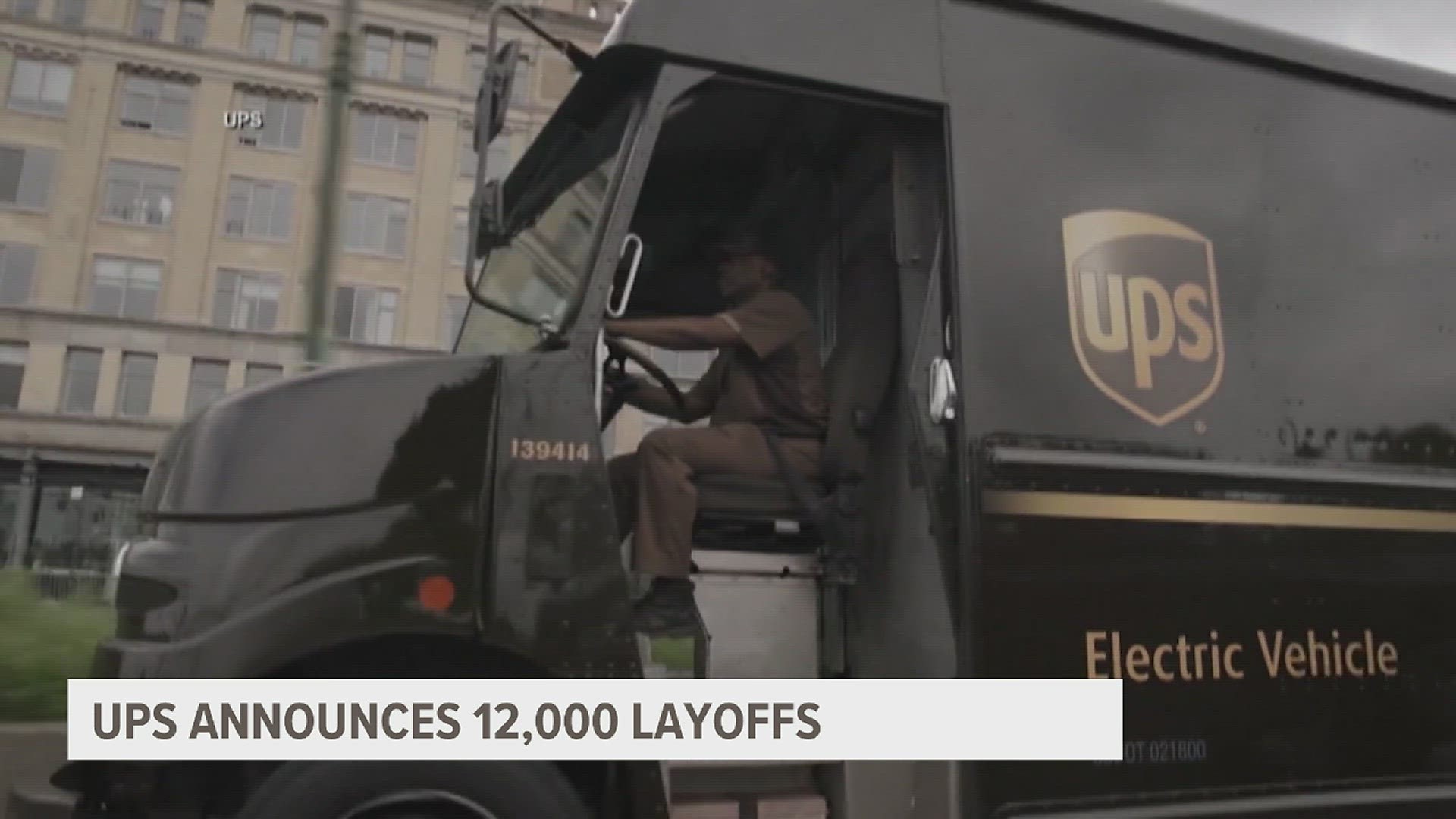 The CEO of UPS said that by reducing the company's headcount, UPS will realize $1 billion in cost savings.