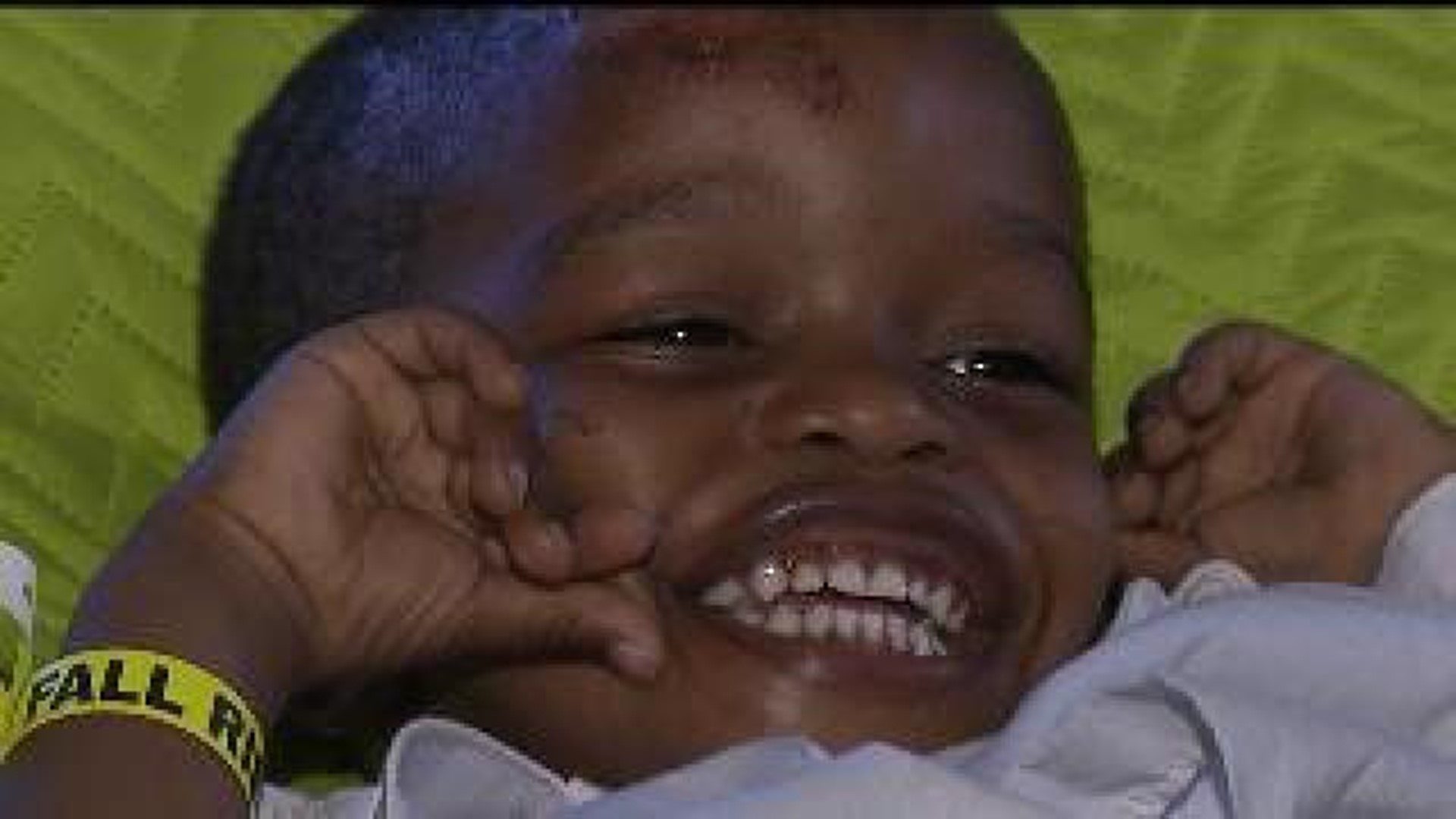 Toddler recovering from hit and run