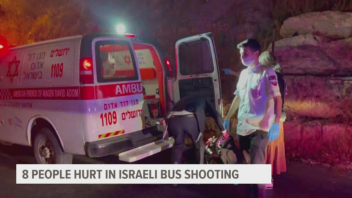 8 wounded in Jerusalem  after gunman opens fire