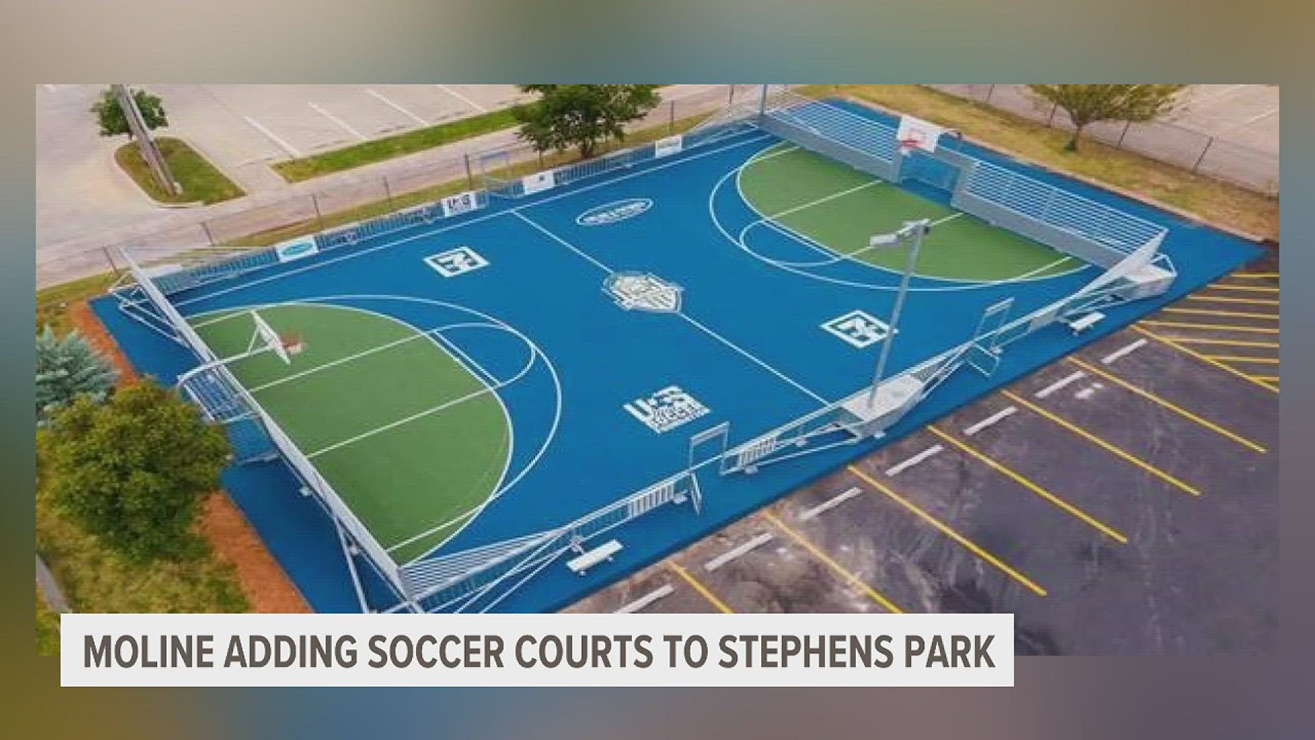 Located south of the Floreciente neighborhood, the Moline Parks and Recreation have announced the addition of soccer court, which can double as a basketball court.