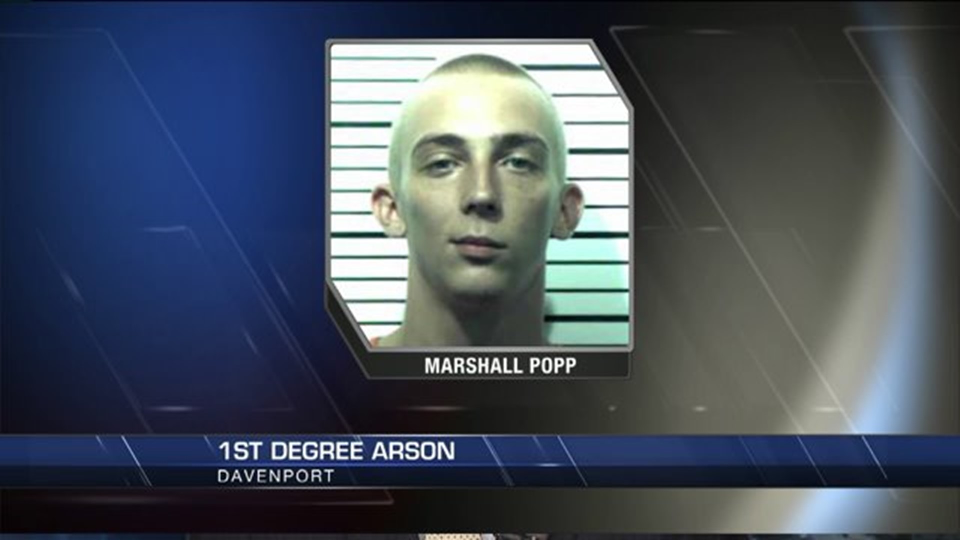 Davenport man charged with arson
