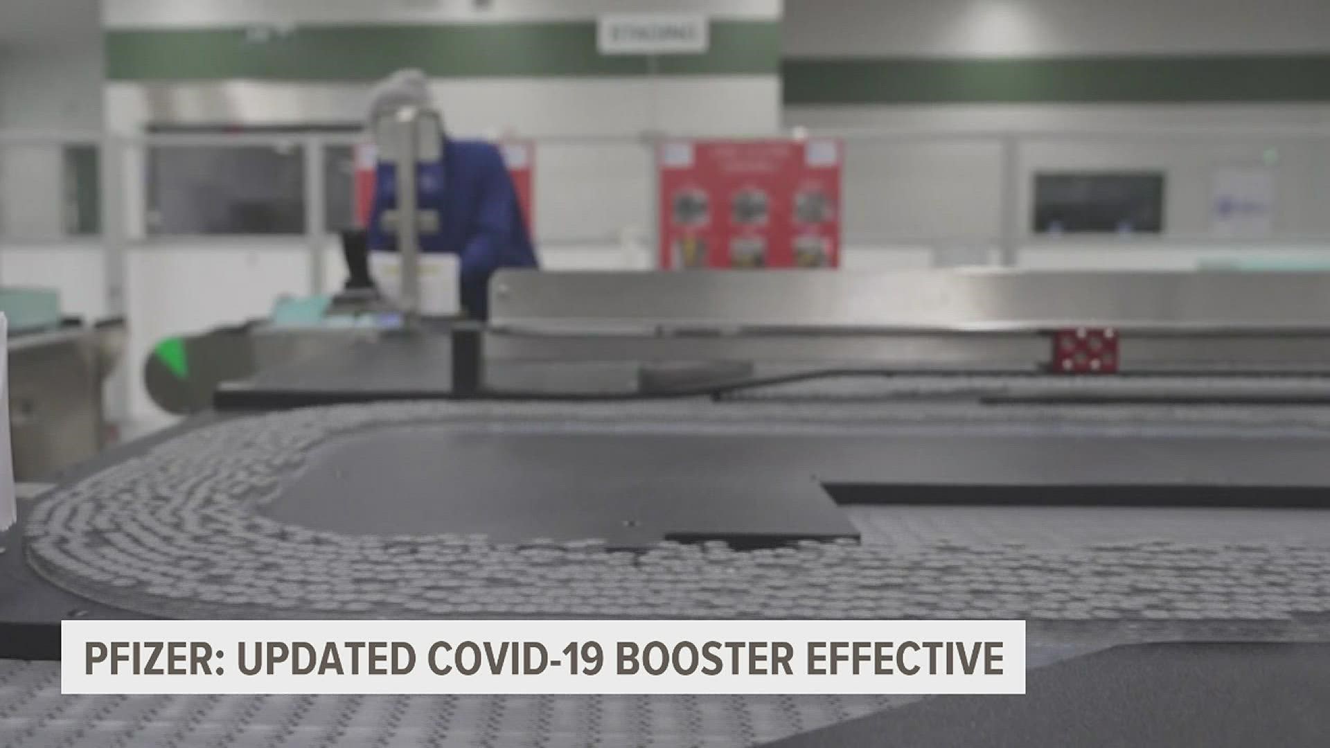 Pfizer Updated COVID booster significantly promoted antibody production