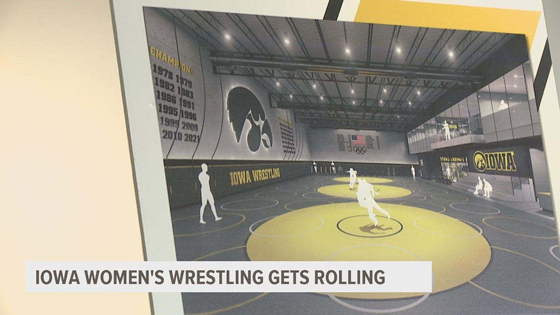 Iowa Women's Wrestling to debut in 2023-2024 and make history