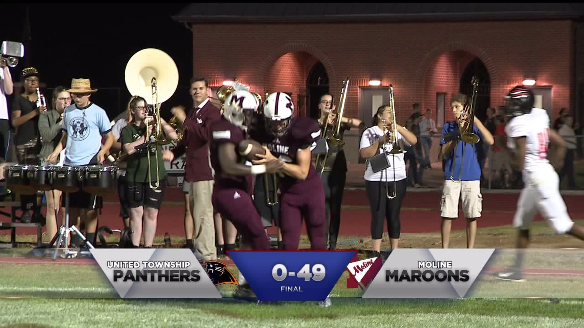 Maroons Shut Out Panthers