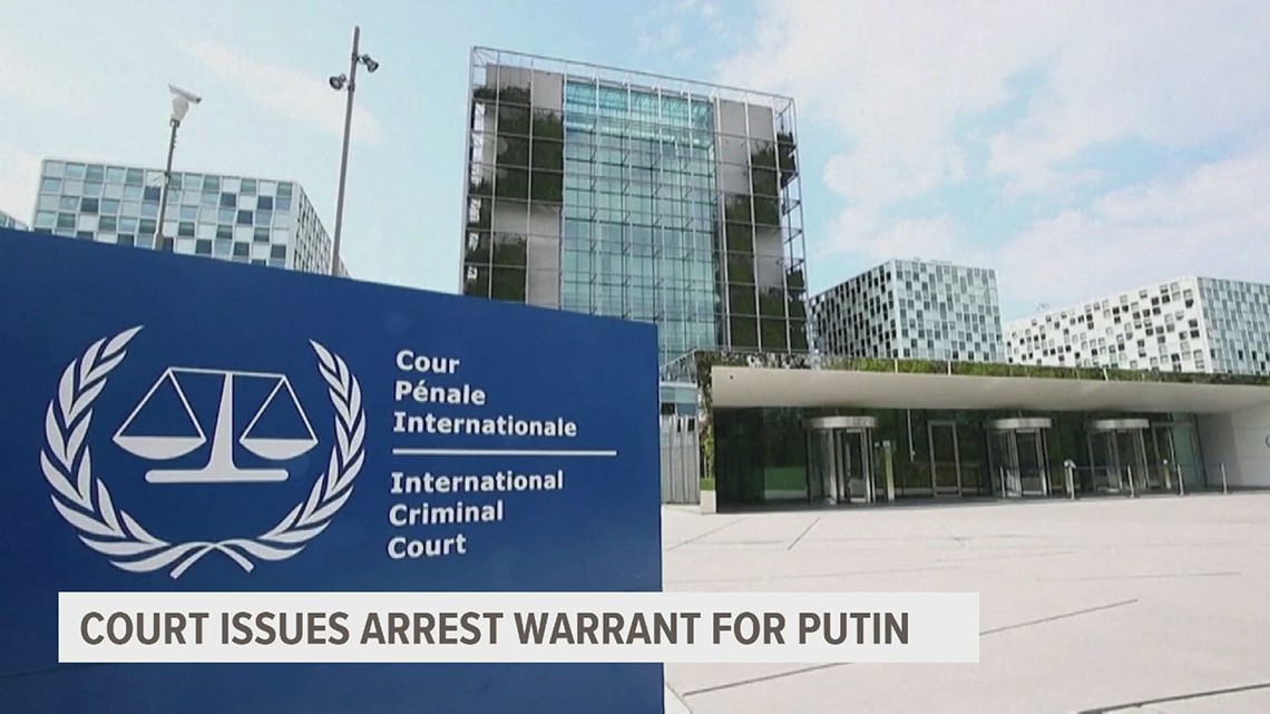 Arrest warrant issued for Putin by international court over Ukraine war crimes