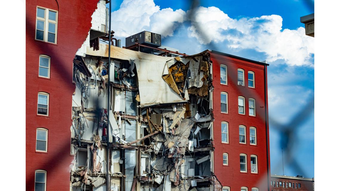 A story through photos: Davenport apartment collapse