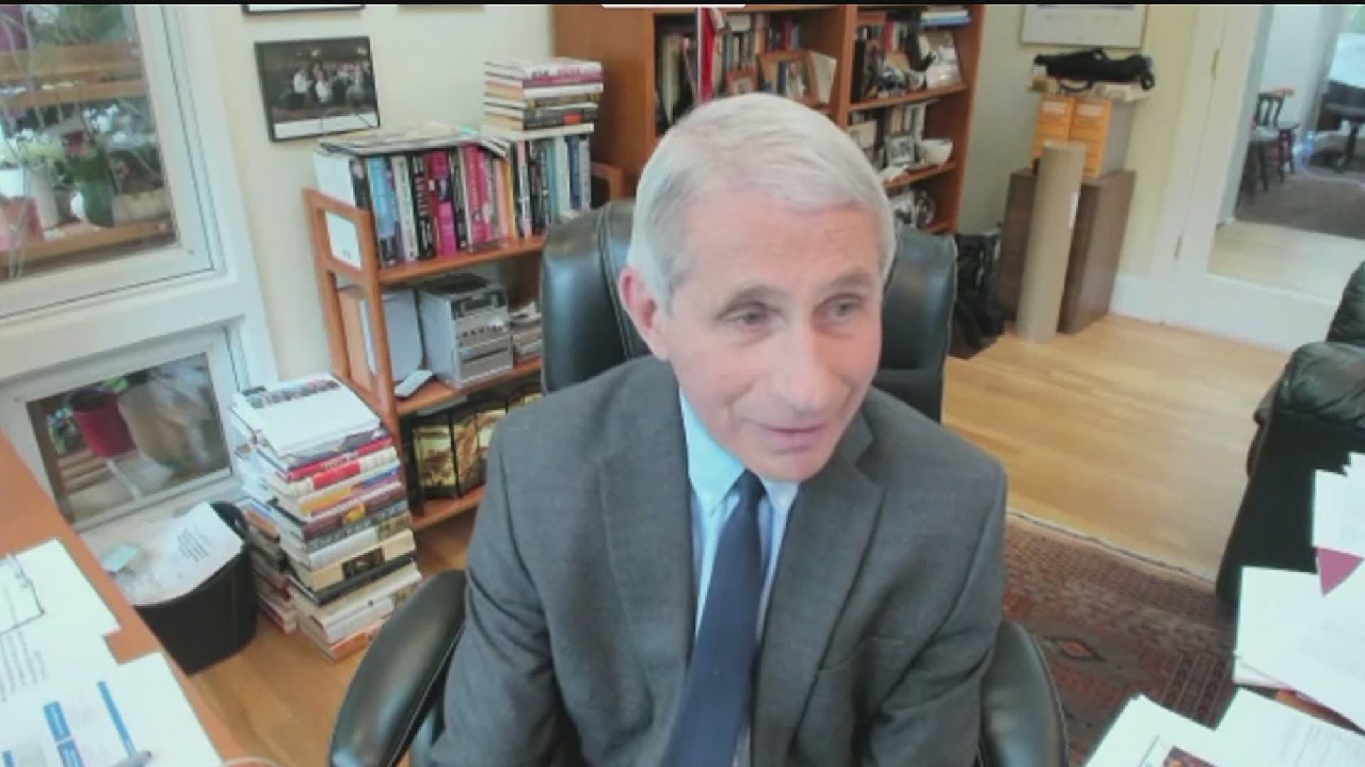 Dr. Anthony Fauci said little spikes could lead to outbreaks.