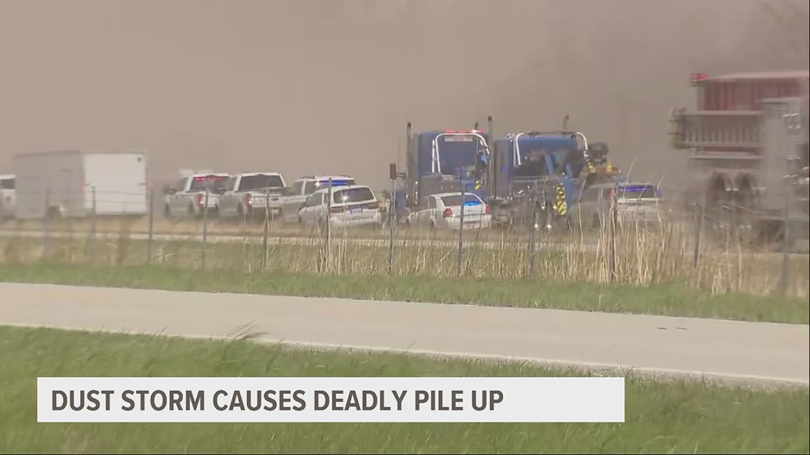 Six Dead After Dust Storm Causes Crashes In Illinois | Wqad.com