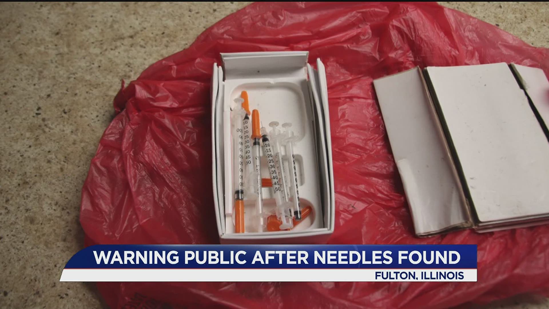 Fulton Issues Warning After Needles Found