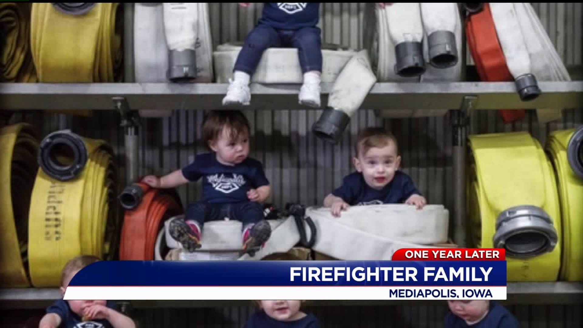 Firehouse babies one year old