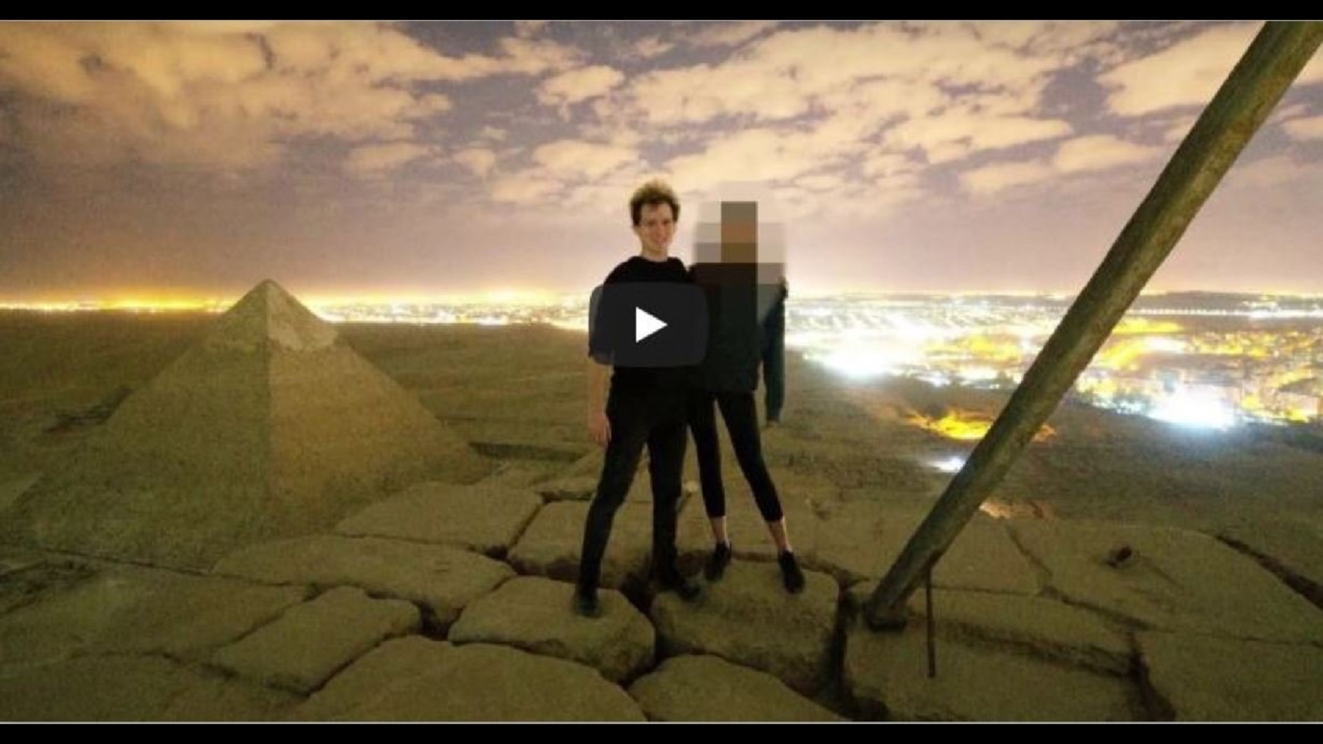 Egypt Probes Images Of Naked Couple Atop Pyramid The East African My