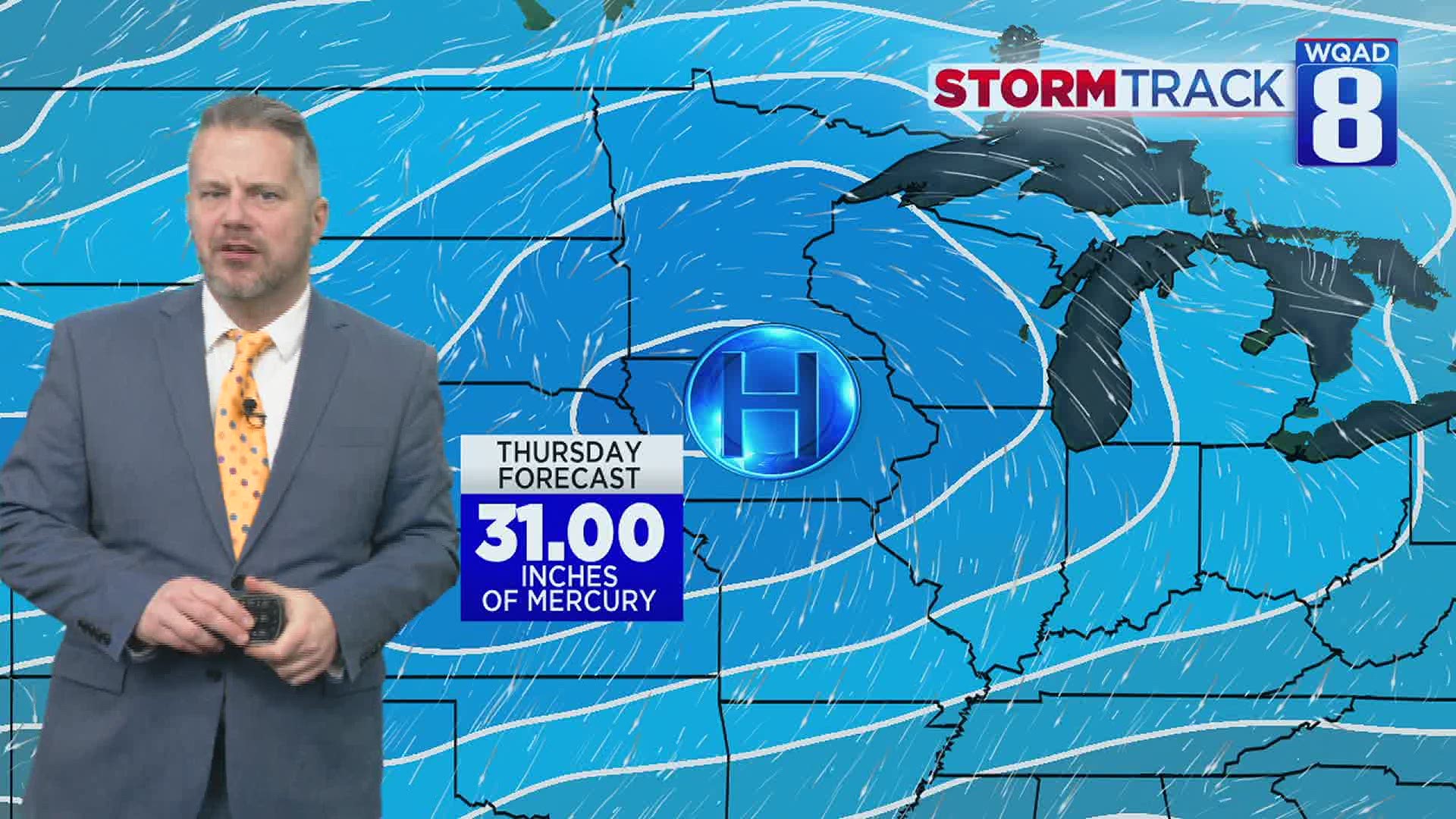 Eric explains record high pressure