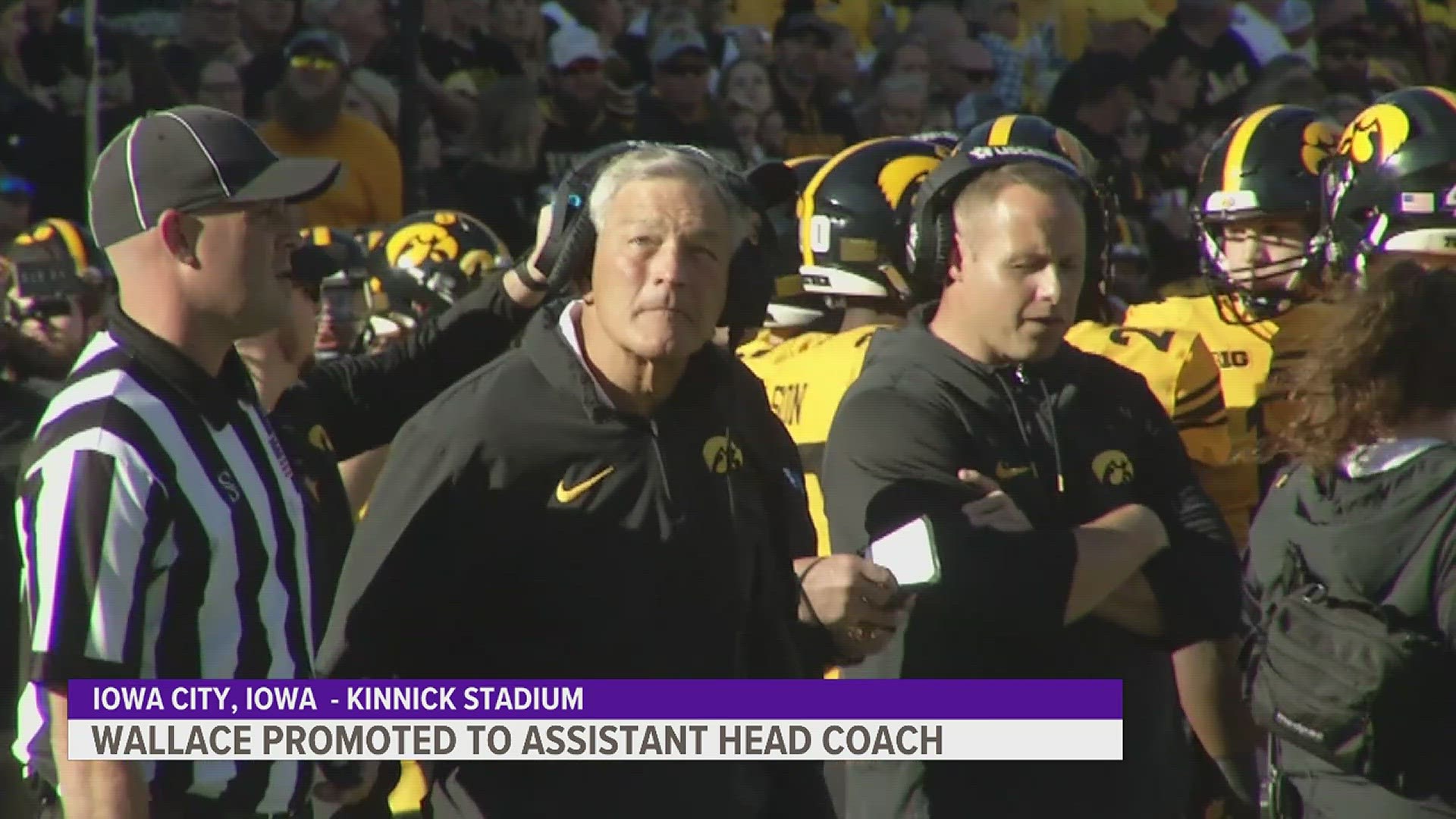 The Hawkeyes still don't have an offensive coordinator but Seth Wallace was promoted to assistant head coach. In addition, Phil Parker received a raise.