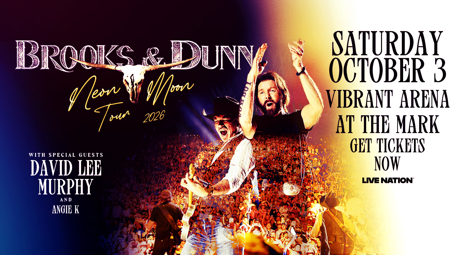 Win 4 tickets to Brooks and Dunn concert at Vibrant Arena on