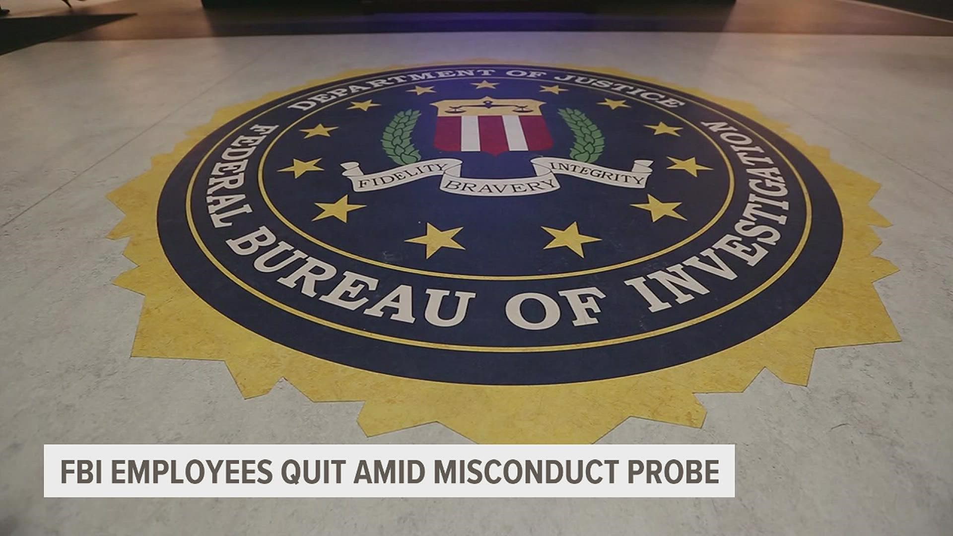 According to Sen. Chuck Grassley, a whistleblower told his office that hundreds of FBI employees resigned or retired to avoid accountability in misconduct probes.