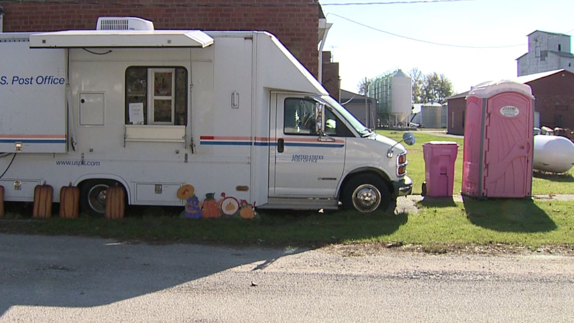 Update Truck and outhouse serve as Seaton’s post office for more than