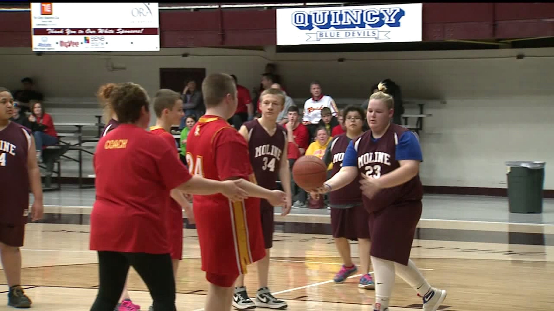 Special Olympics in Moline