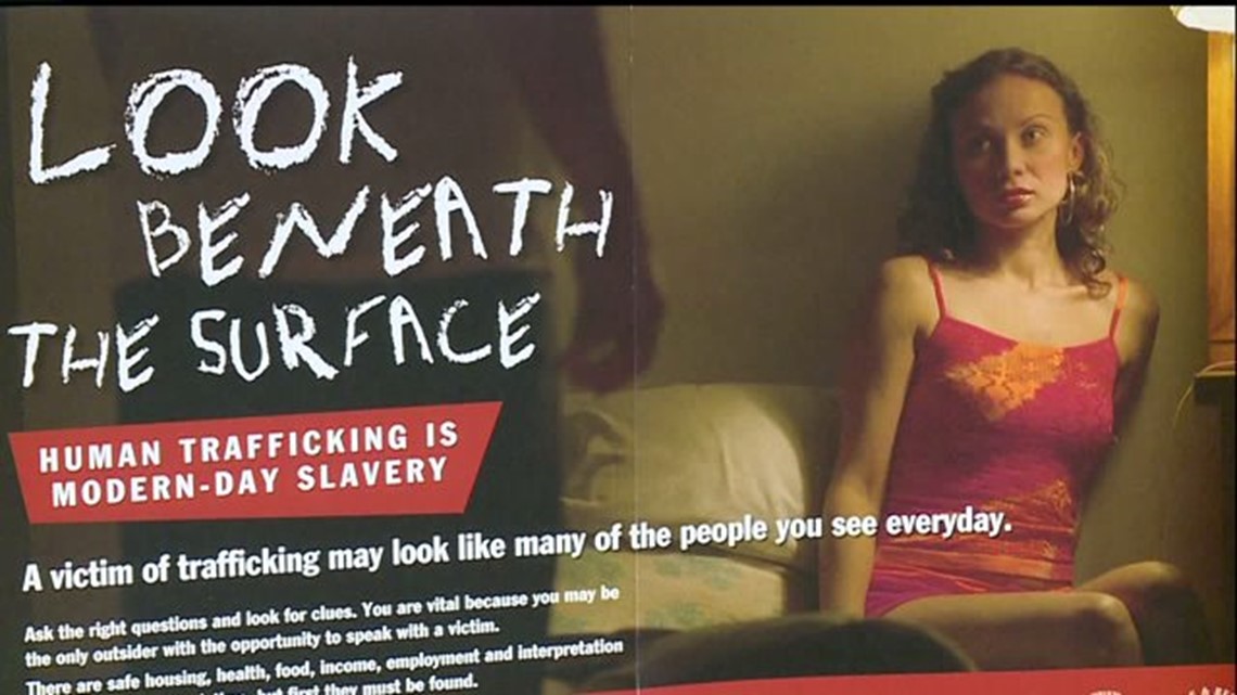 Iowa Human Trafficking Poster