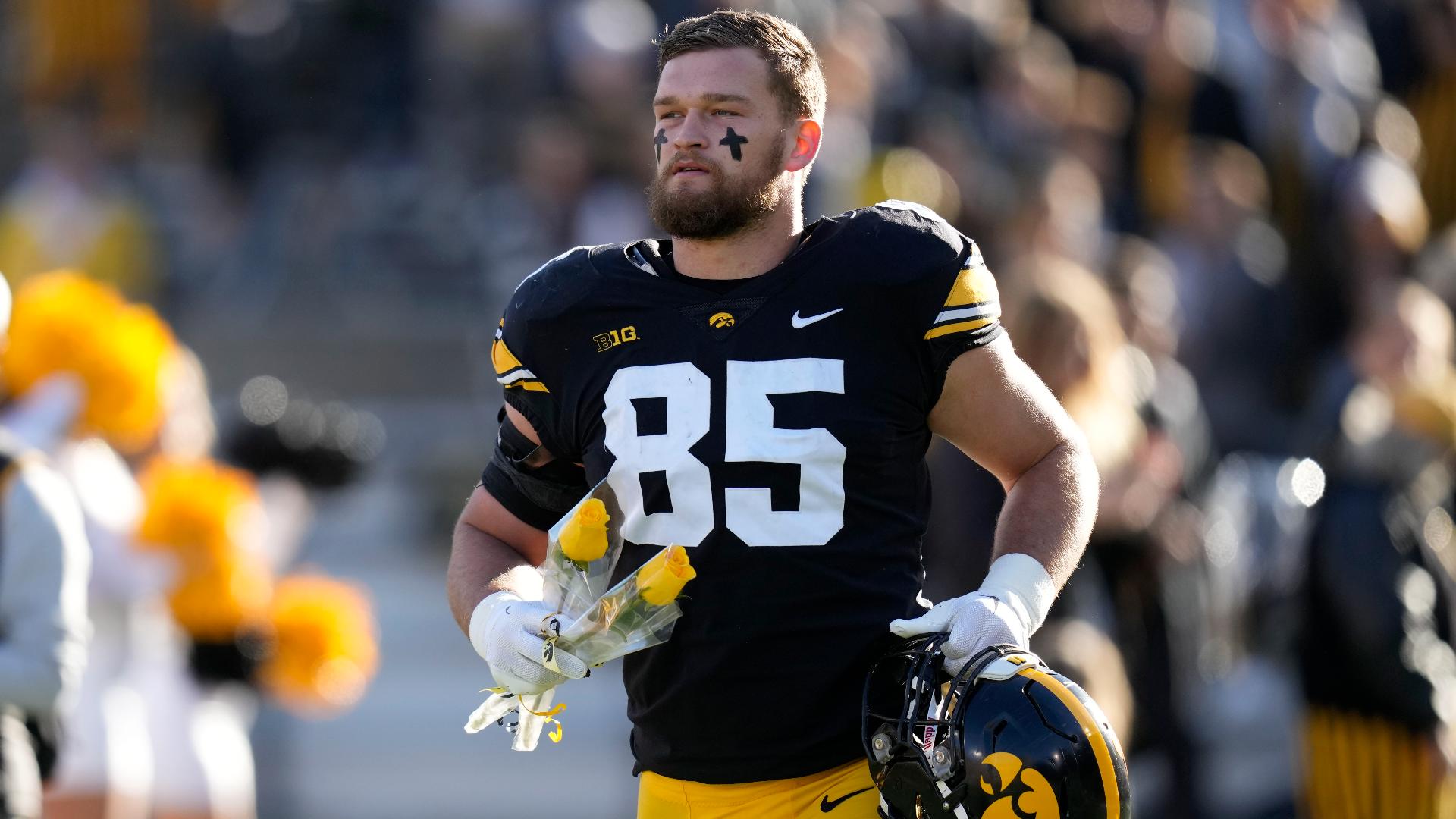 Orion's Logan Lee will play in the black and gold again after the former Hawkeye was selected by the Pittsburgh Steelers in the sixth round of the 2024 NFL Draft.