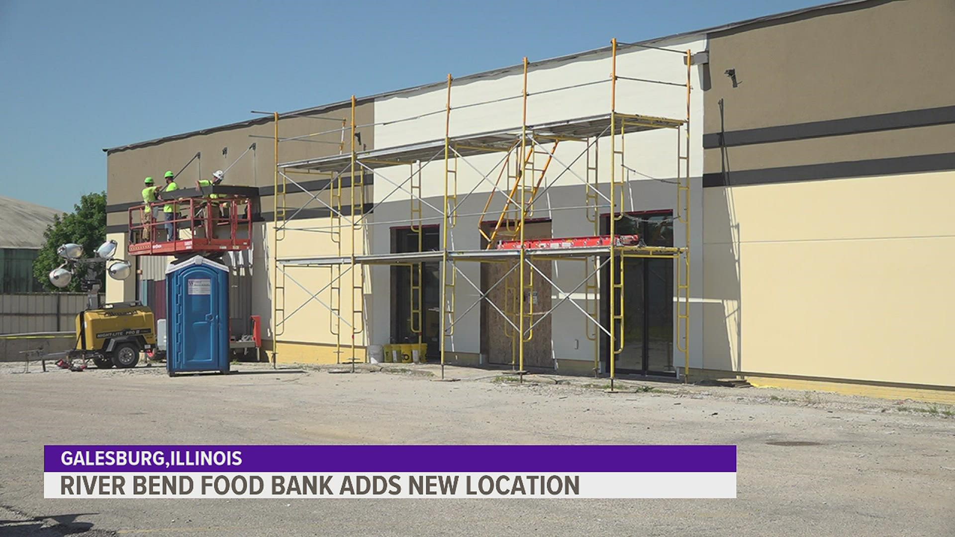 The non-profit paired with Galesburg Community Foundation and Fish Food Bank on the project.