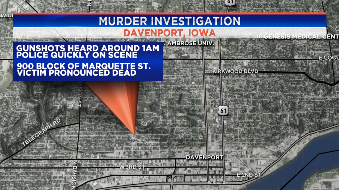 Wisconsin Man Dies In Davenport Shooting Early Thursday Morning, Police ...