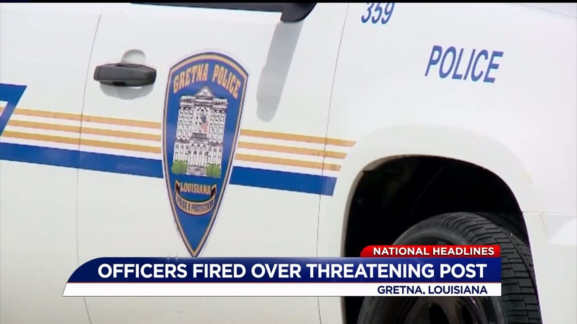 2 Louisiana Police Officers Fired Over Facebook Post Sugggesting