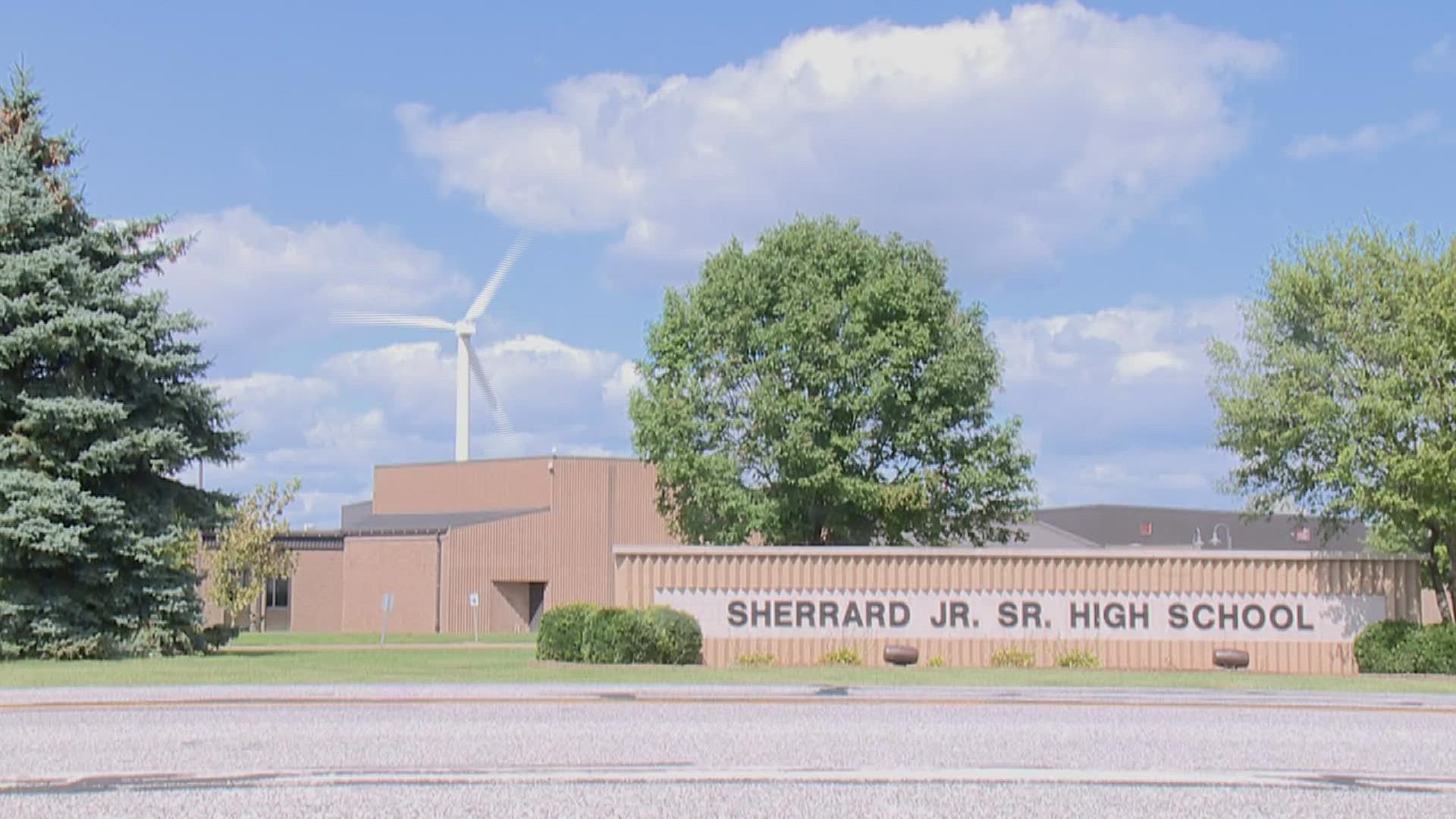 The Sherrard School District received a $97,000 grant from the Looser-Flake Foundation. The money will be used to upgrade the high school's library.