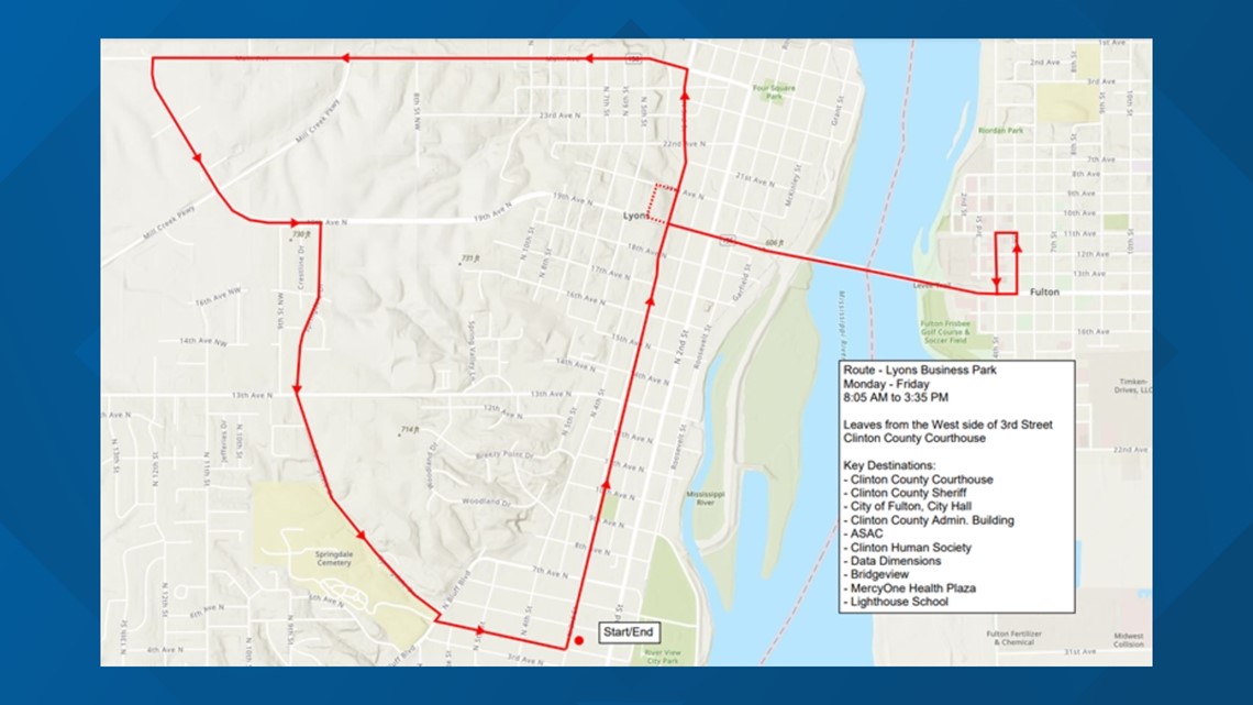 Clinton trial new MTA bus route | wqad.com