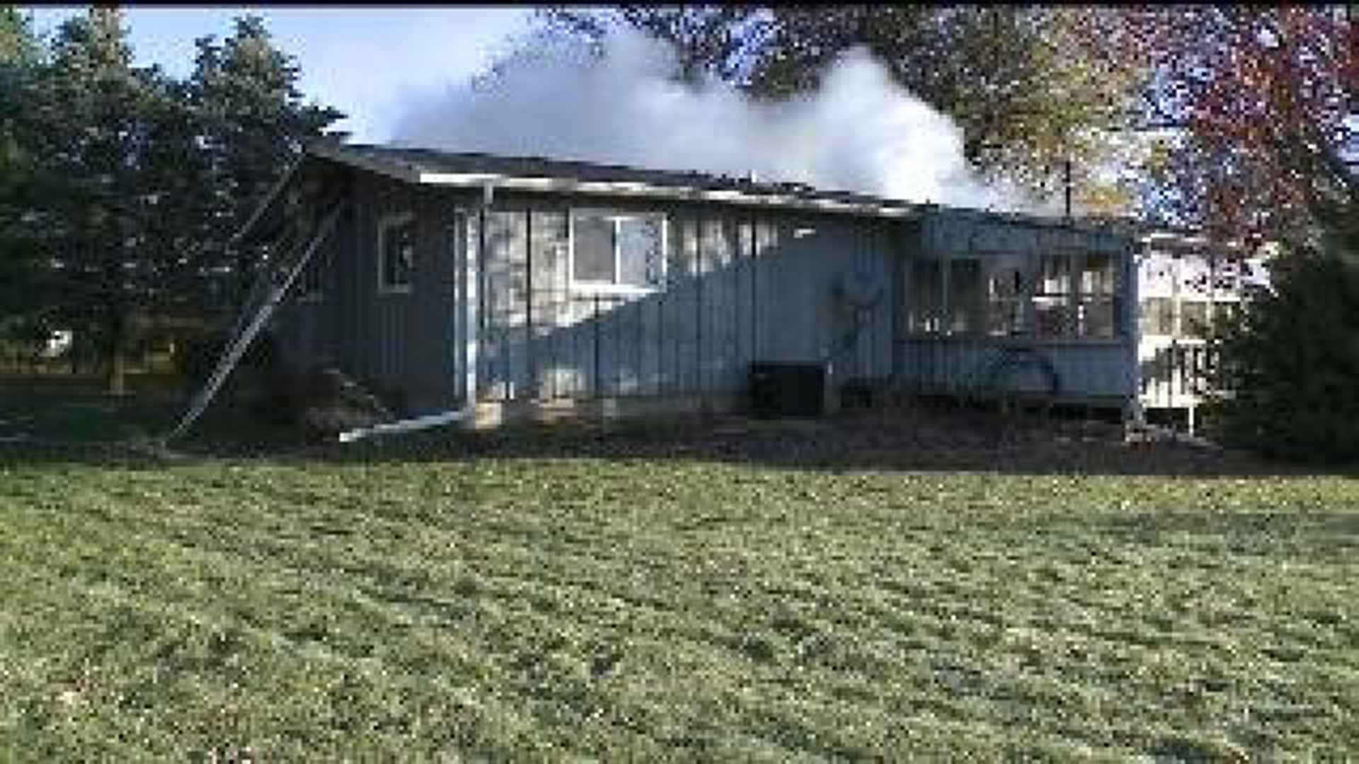 Fire destroys house in rural Donahue