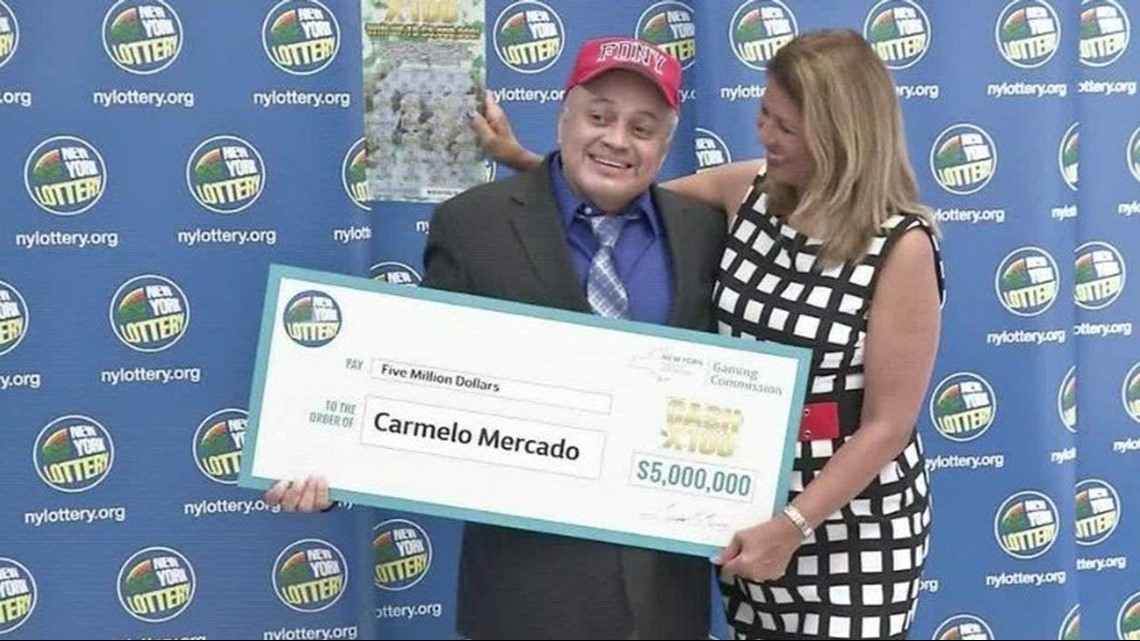 New York firefighter wins 5 million lottery