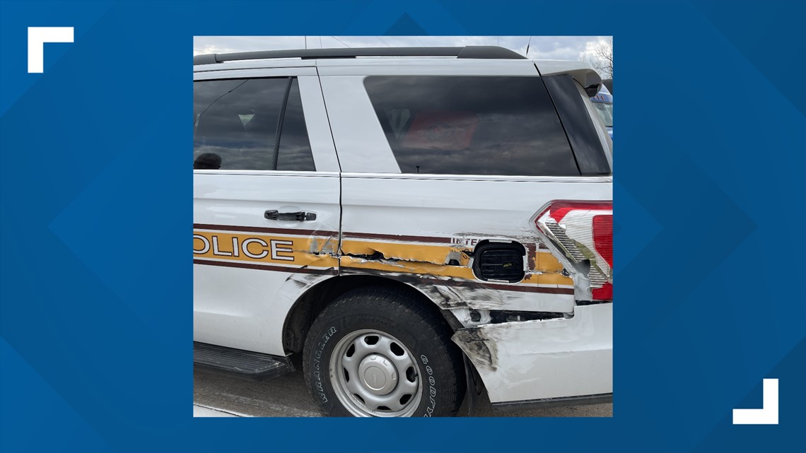 Illinois State Police car struck on Interstate 280 | wqad.com