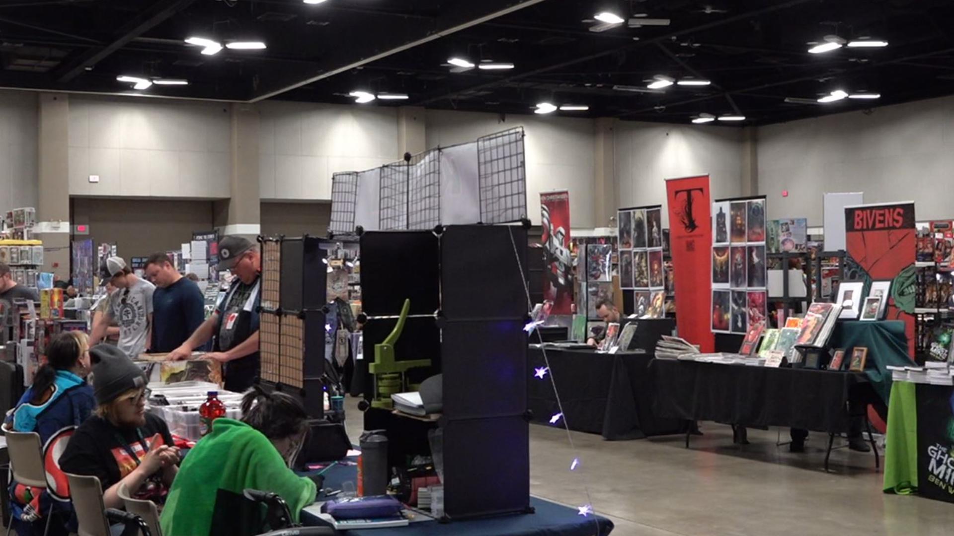It's arguably the largest annual comic convention in the Quad Cities, featuring voice actors, collectibles, comic books and more.